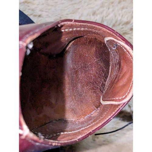 Oxford Allen Edmonds Park Ave de cuero burdeos para hombre's 9D - Raro Hecho en EE. UU. - Imagen 9 de 10