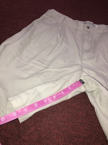Columbia Sportswear Outdoor vorne flach khaki beige Freizeitshorts – Herrengröße 36 - Bild 5 von 7