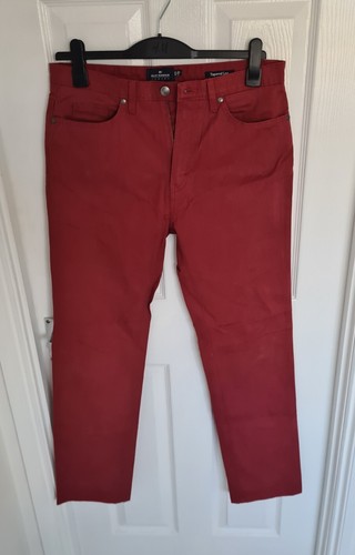 BNWOT Men's Blue Harbour Wine Chinos Waist 32 Leg 33