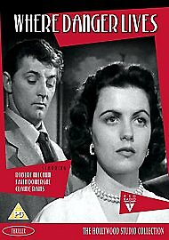 Where Danger Lives [DVD] Robert Mitchum  **NEW**