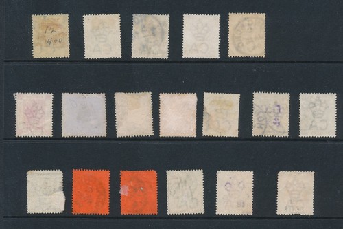 HONG KONG VICTORIAS #37 DAILY PRESS OVERPT; #12, #61, #42, #30C & MORE USED - Picture 2 of 2