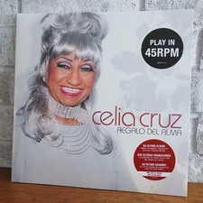 Celia Cruz NEW SEALED 2xLP Album - Regalo del Alma - Pressed on Gray Vinyl!