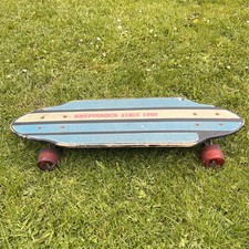 Kryptonics Since 1965 26” Classic Cutaway Cruiser Skateboard Retro Surf Style