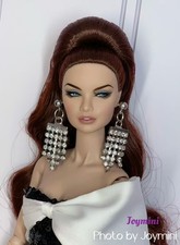 Earrings For Fashion Royalty Integrity Poppy Parker NuFace Dolls Crystal Jewelry