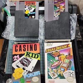 Casino Kid, Vegas Dream NES - CIB - Great Condition
