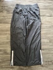 Y2K Nike Grey Tag Women  s Grey Track Pants Size Large