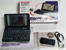 Sharp Zaurus ZR-5000FX PDA with Fax/Modem, original box, all manuals