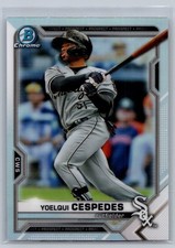2021 Bowman Draft #BDC-171 Yoelqui Cespedes Chrome Refractor *WS