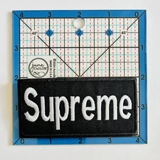 Fashion Embroidered Patch Iron-On Patch  Suprem Protection From Suckas