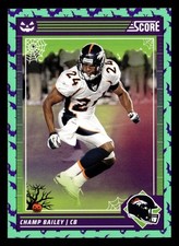 Champ Bailey 2024 Score-A-Treat Green Bats #90 Denver Broncos *032