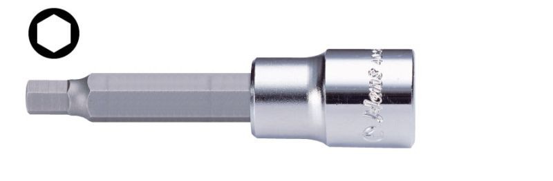 Hans 6-Kant Einsatz 1/2 Zoll Mm Lang (100Mm) Größe 14 4026-4M/14 - Bild 2