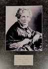 Harriet Beecher Stowe Signed PSA/DNA Authenticated Sheet + Photo Archival  Frame — photo 7
