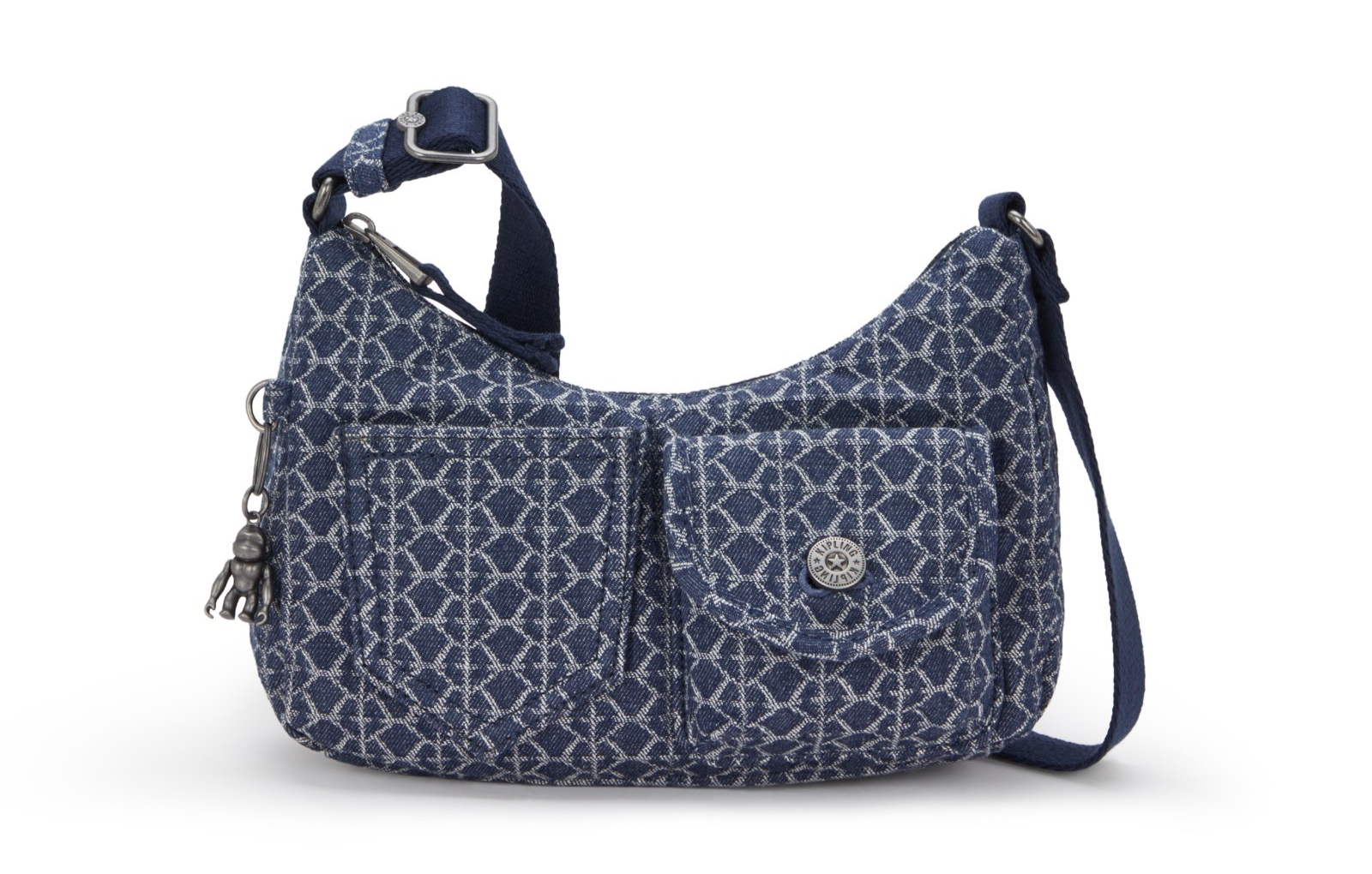 Kipling KENDA Small Crossbody - Signature Denim RRP £78