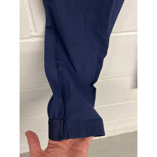 Jogger homme neuf Vineyard vines on the go taille M bleu marine skinny slim leg solid - Photo 3 sur 7