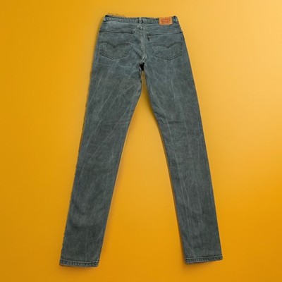 Levi s 721 Vintage High Rise Skinny Jeans Damen W30 L34 #Q1-4