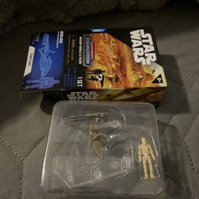 Star Wars Micro Galaxy Squadron Scout Class Series 2 STAP with Battle Droid