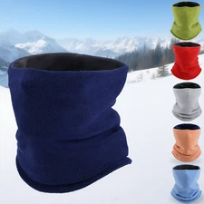 Winter Neck Warmer Gaiter Windproof Fleece Ski Face Mask Scarfs for Cold Weather