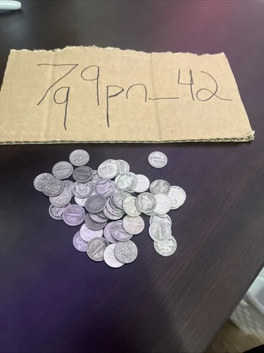 $5 Face Value Lot 90% Silver Dimes Below Melt! Mercury Roosevelt And Barber