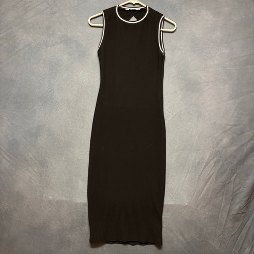 Zara Trafaluc Bodycon Dress Peek a Boo Back Sexy Goth Witchy Fitted Club Small - Picture 1 of 10