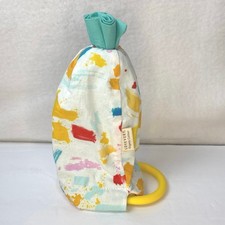 Lovevery Organic Cotton Sensory Pouch Teether Crinkle Baby Toddler Toy