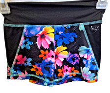 Girl's Justice Floral Shorts Gymnastics Active Sports size 8