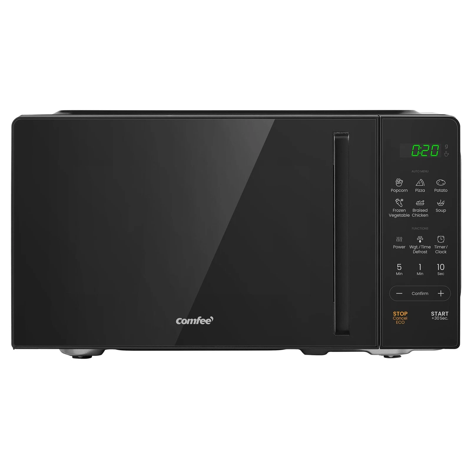 COMFEE' 20L Digital Microwave Oven, 700W Compact Countertop 20L, New Black
Opens in a new window or