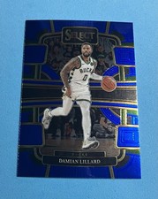 2023-24 Panini Select - Concourse Damian Lillard #63 Blue - Free Shipping
