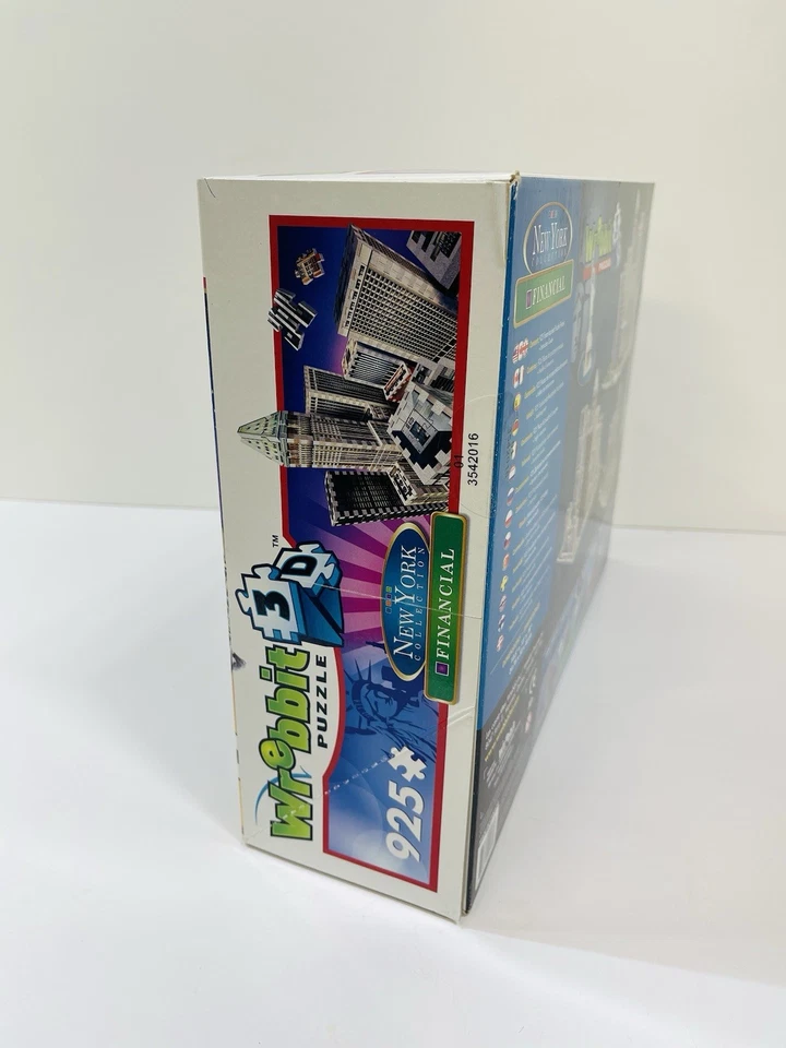 New Sealed Wrebbit puzzle 3D Puzzle New York Collection Financial, 925 pcs - Image 2 of 4