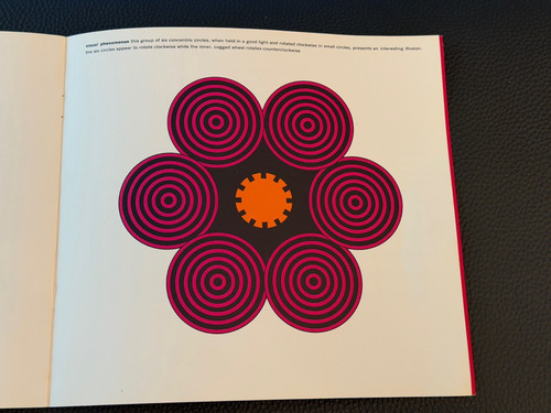 Vintage 1962 Op Art Promotional Booklet produced by Kimberly-Clark corporation