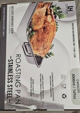 Rôtissoire à dîner grande capacité en acier inoxydable support amovible compatible