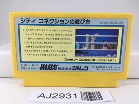 AJ2931 City Connection Nintendo Famicom NES Japan