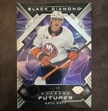 Upper Deck Black Diamond Aatu Raty Purple /49 BDF-AR NY Islanders RC