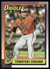 2025 Topps Update #U90-18 Tomoyuki Sugano 1990 Topps Baseball 35th Anniversary