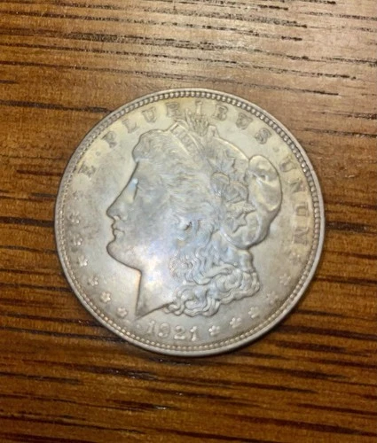 1921 Morgan Silver Dollar AU $1