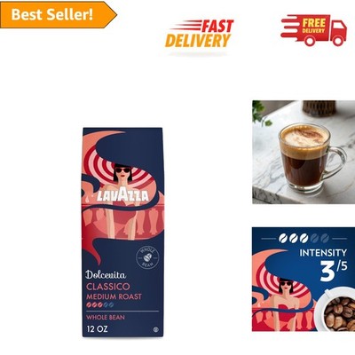 12oz Lavazza Classico Coffee - Medium Roast Arabica-Robusta Blend, Decaf Option
