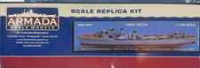 Modellino nave Armada scala 1/350 V/W classe HMS VegaResin