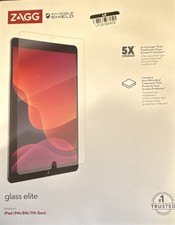 ZAGG Glass Elite Tempered Glass Screen Protector for iPad 7th/8th/9th Gen