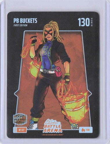 PB Buckets Fire BF | 2026 Bo Jackson Battle Arena | Paige Bueckers RC #BF-127