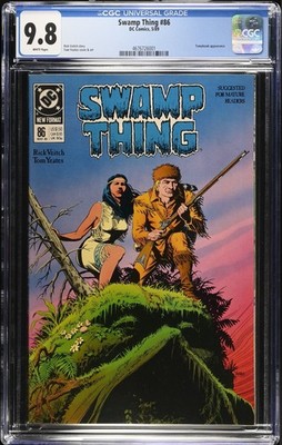 Swamp Thing #86 CGC 9.8 WP NM/M Rick Veitch & Tom Yeates Classic Copper Age  