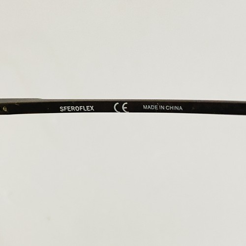Sferoflex 4014-S Titanium Eyeglass Frames 52□18 140 Brown Rectangle Men - Picture 9 of 11