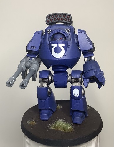 CONTEMPTOR DREADNOUGHT ULTRAMARINES SPACE MARINES HORUS HERESY 40k