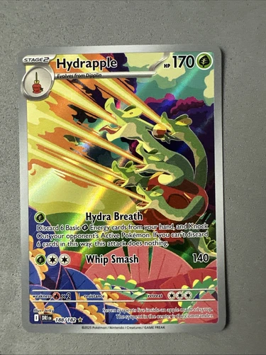 Pokemon TCG * Destined Rivals 188/182 Hydrapple Illustration Rare * NM FRESH PK