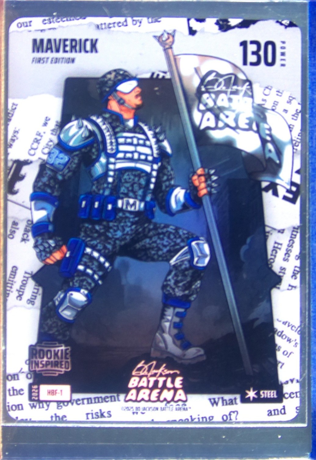 2026 Bo Jackson Battle Arena Maverick `Cooper Flagg` Headline Battlefoil #HBF-1
