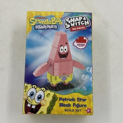 Spongebob Squarepants Patrick Star Snap & Switch Block Figure Building Set NEW
