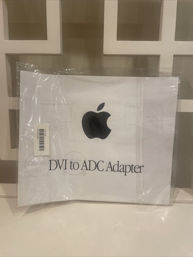 Authentic Apple DVI to ADC Adapter M8661LL/B A1006 W/P.Cord, Manual & Box Untstd - Photo 7/17