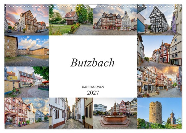 "Calendar 2027 · US Version · Butzbach Impressions (Wall Calendar 2027 17\" × 12\""-image