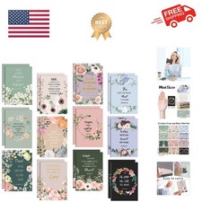 24 Pack Faith Prayer Journal, Devotionals Gifts for Women Small Pocket Notebo...
