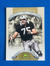 2002 Classics Howie Long Raiders Timeless Tributes Parallel Card #145; #d /100