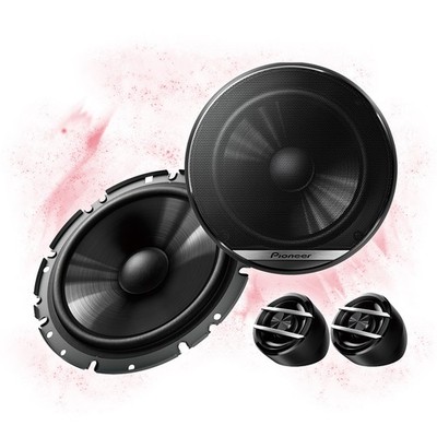 PIONEER Auto Front 16,5cm Auto Lautsprecher Kompo für NISSAN Micra K13/K14 ab 10