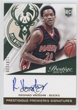 2015-16 Prestige Prestigious Premieres Signatures 118/299 Rashad Vaughn Auto 0f8